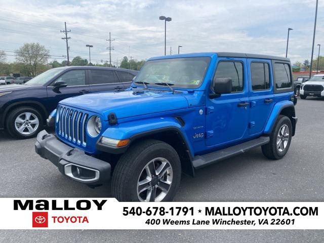 used 2022 Jeep Wrangler Unlimited car, priced at $33,597