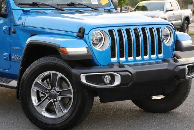 used 2022 Jeep Wrangler Unlimited car, priced at $33,587