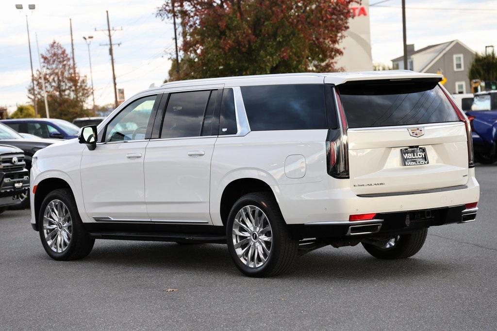 used 2024 Cadillac Escalade ESV car, priced at $83,397