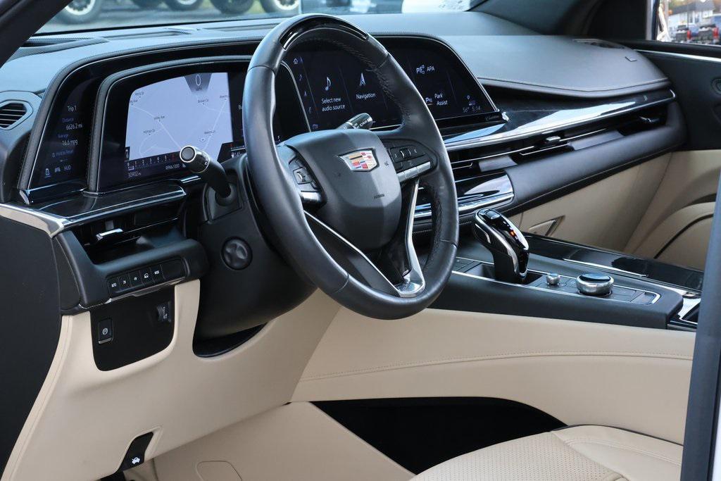 used 2024 Cadillac Escalade ESV car, priced at $83,397
