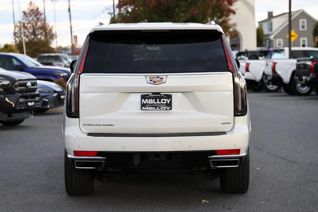 used 2024 Cadillac Escalade ESV car, priced at $83,397