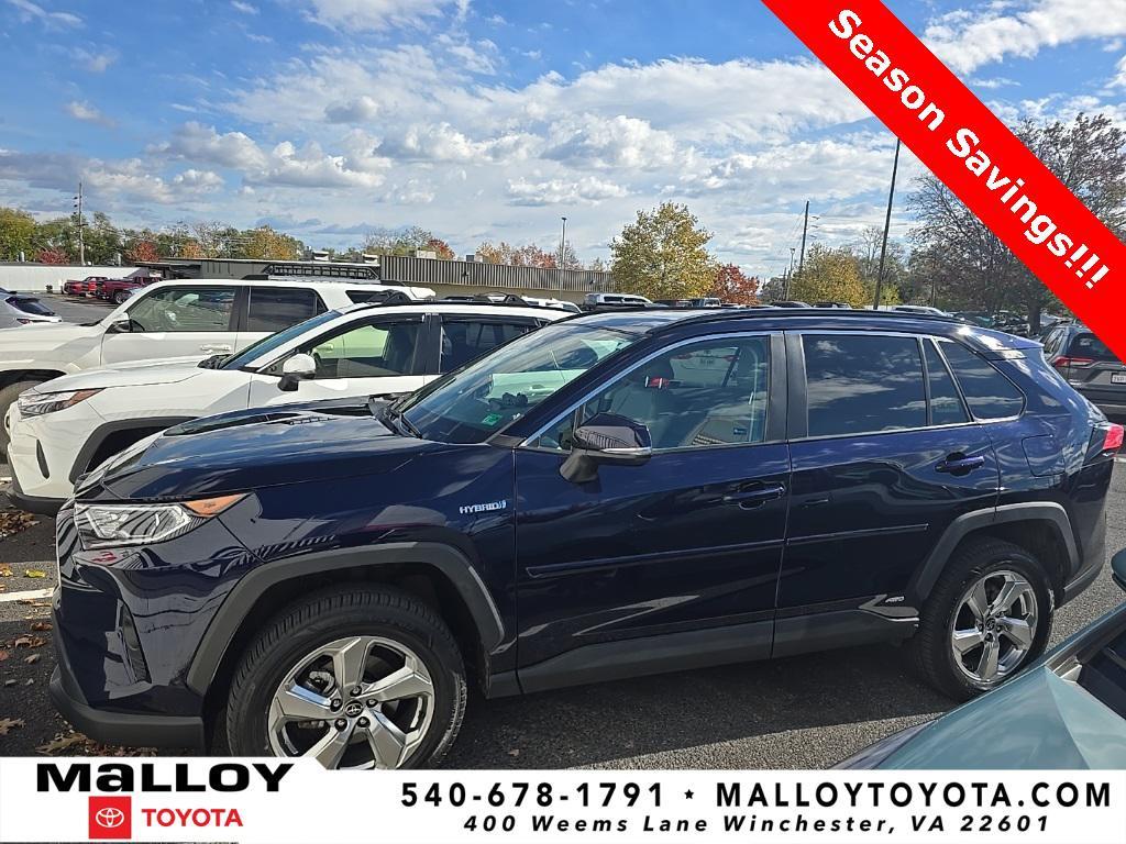 used 2021 Toyota RAV4 Hybrid car, priced at $26,587