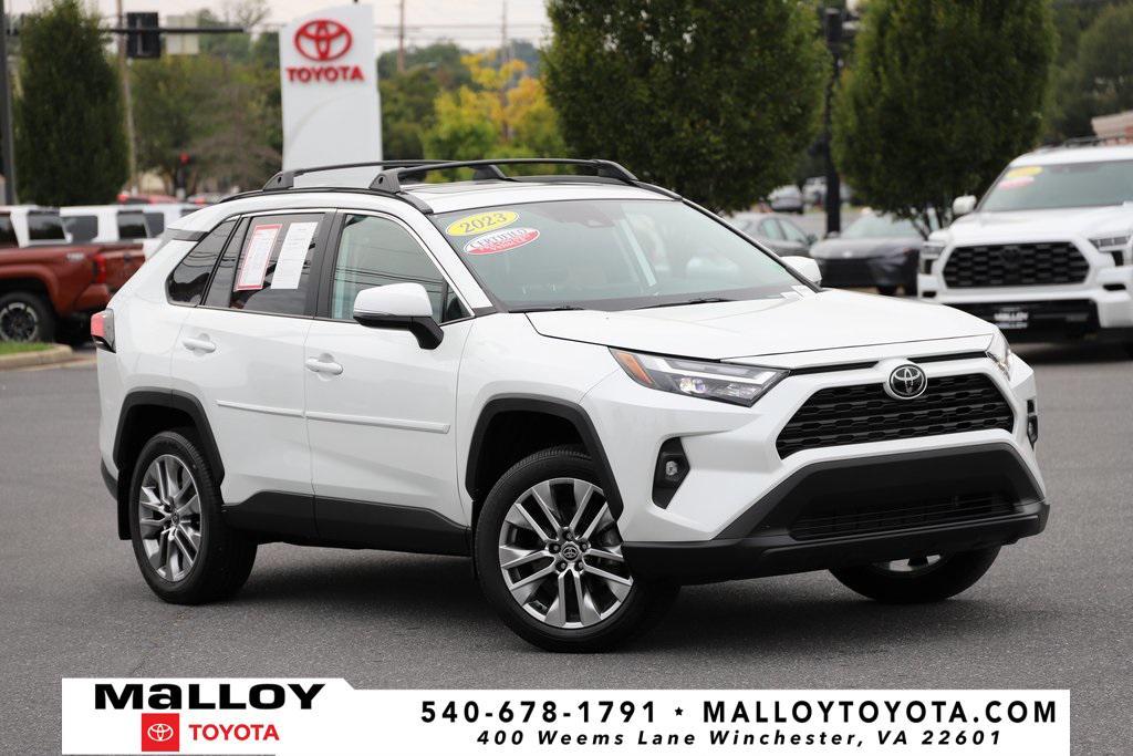 used 2023 Toyota RAV4 car, priced at $35,577