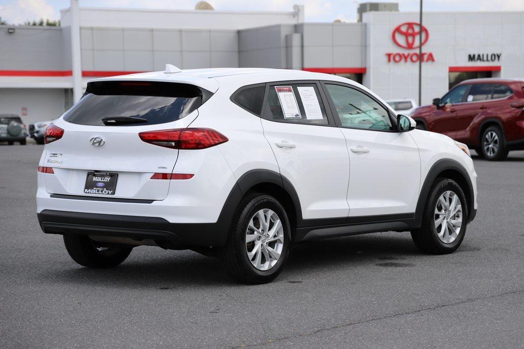 used 2021 Hyundai Tucson car, priced at $16,197