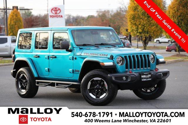 used 2020 Jeep Wrangler Unlimited car, priced at $34,417