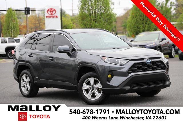 used 2021 Toyota RAV4 Hybrid car, priced at $26,587