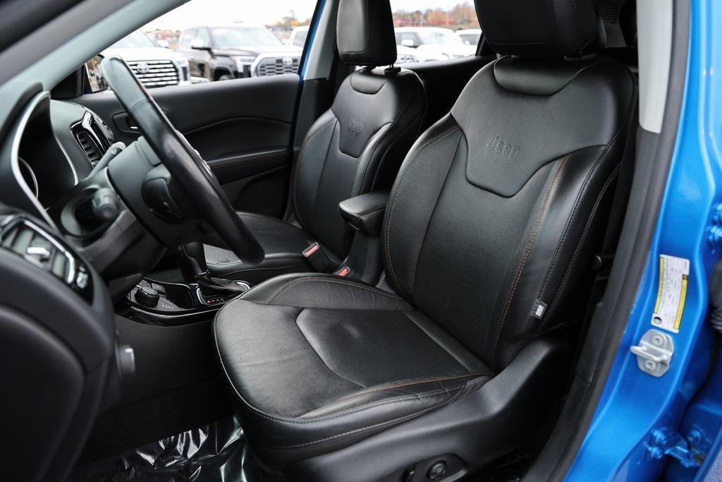 used 2021 Jeep Compass car, priced at $17,997