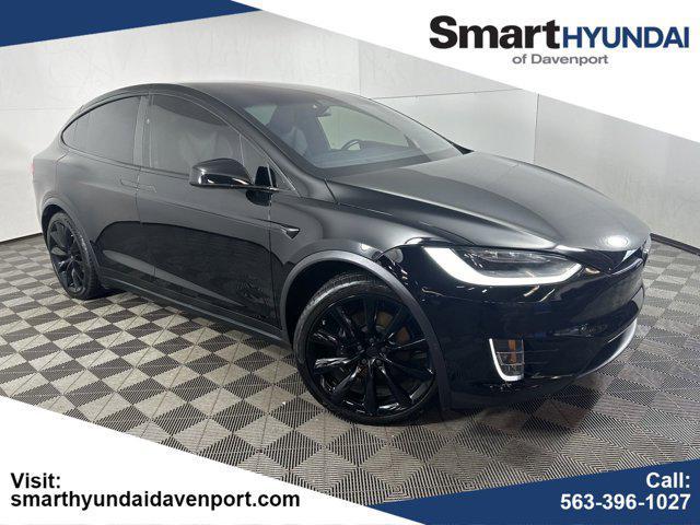 used 2020 Tesla Model X car, priced at $37,595