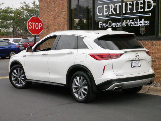 used 2021 INFINITI QX50 car, priced at $23,495