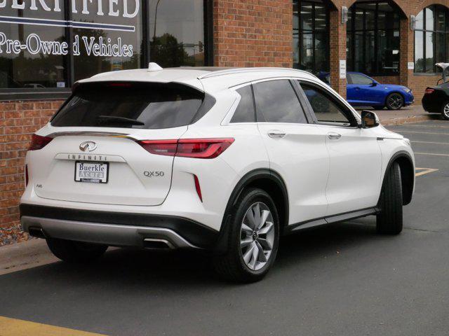 used 2021 INFINITI QX50 car, priced at $23,495