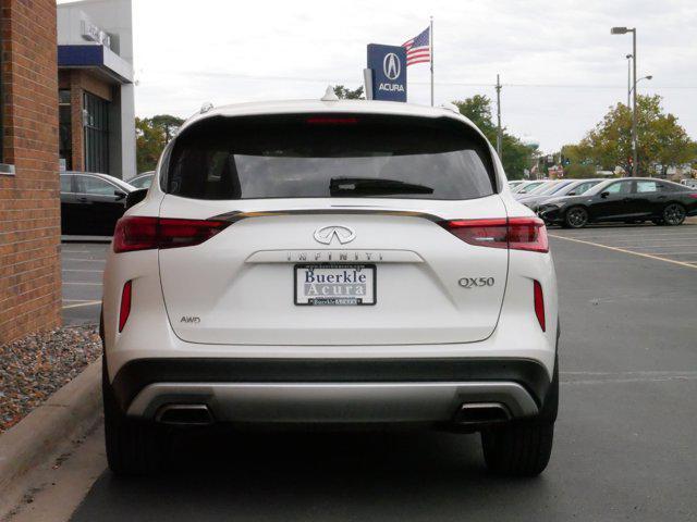 used 2021 INFINITI QX50 car, priced at $23,495