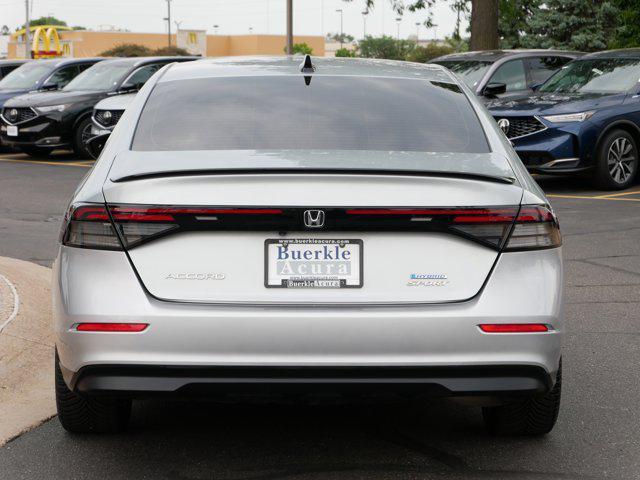 used 2024 Honda Accord Hybrid car, priced at $25,595