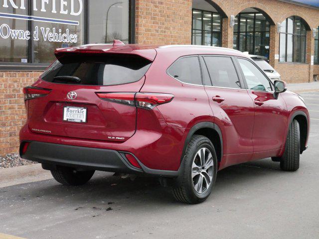 used 2023 Toyota Highlander car, priced at $37,485