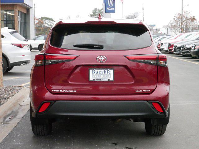 used 2023 Toyota Highlander car, priced at $37,485