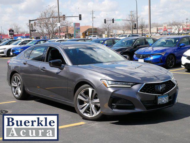 used 2021 Acura TLX car, priced at $31,345