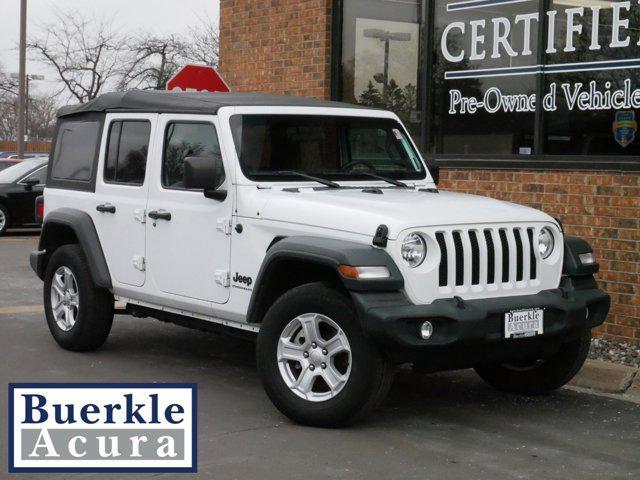 used 2023 Jeep Wrangler car, priced at $29,495