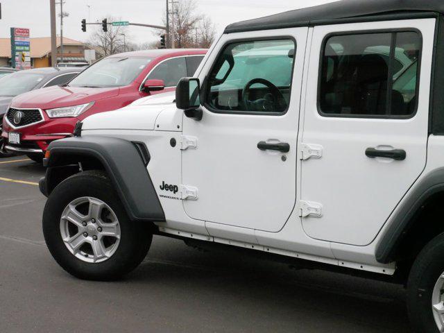 used 2023 Jeep Wrangler car, priced at $29,495