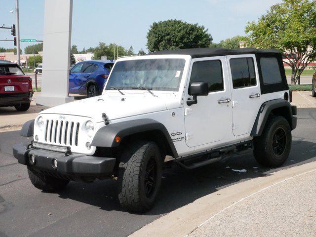 used 2017 Jeep Wrangler Unlimited car, priced at $16,225