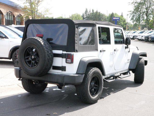 used 2017 Jeep Wrangler Unlimited car, priced at $16,225