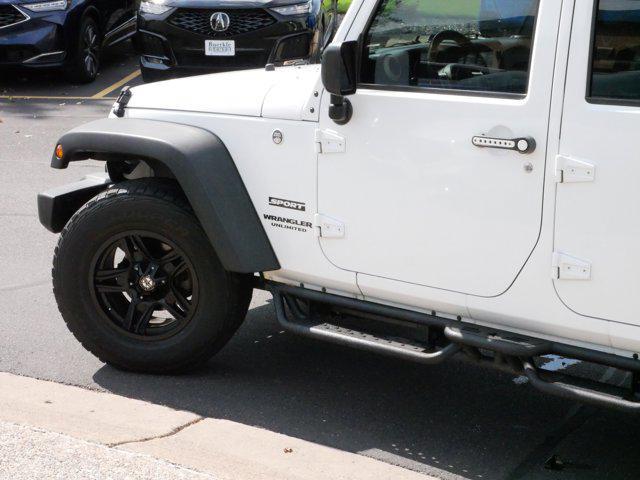 used 2017 Jeep Wrangler Unlimited car, priced at $16,225