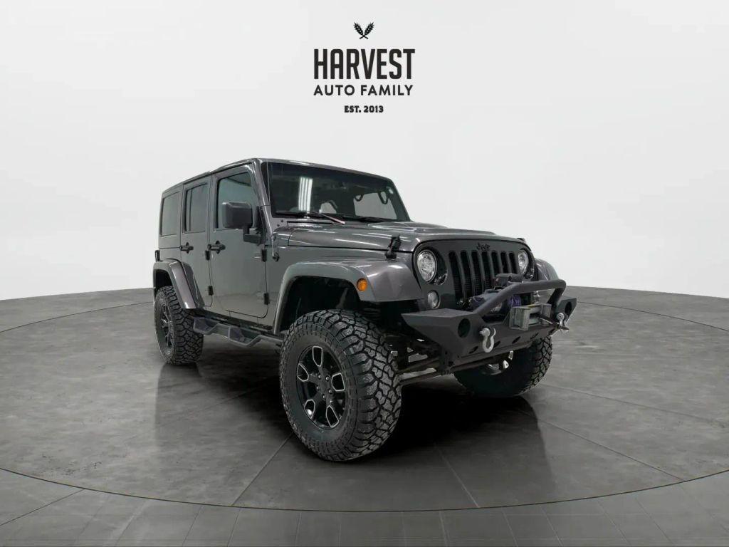 used 2018 Jeep Wrangler JK Unlimited car, priced at $24,900