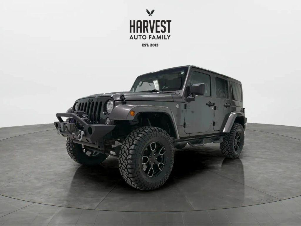 used 2018 Jeep Wrangler JK Unlimited car, priced at $24,900