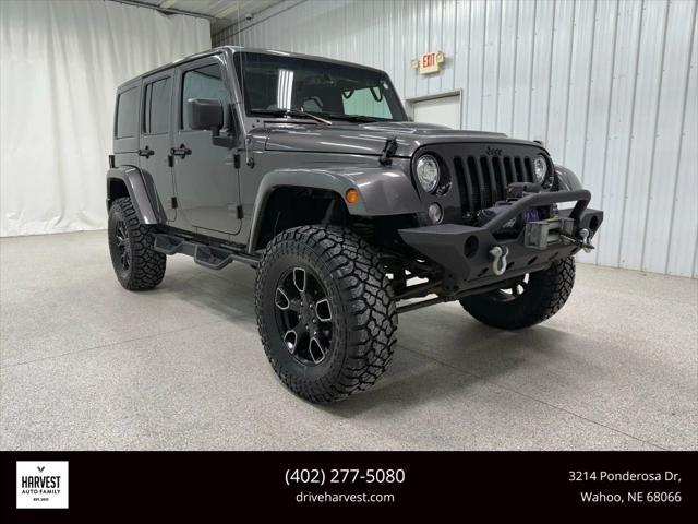 used 2018 Jeep Wrangler JK Unlimited car, priced at $26,900
