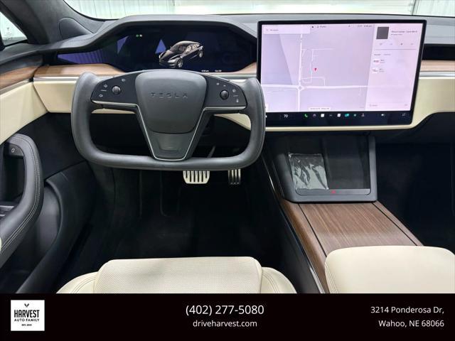 used 2025 Tesla Model S car, priced at $71,900