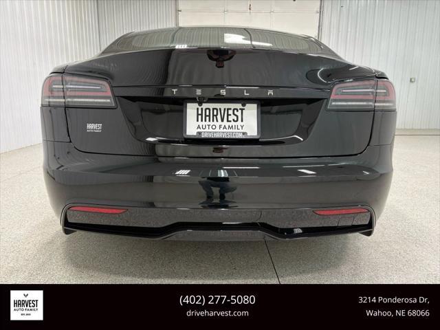used 2025 Tesla Model S car, priced at $71,900