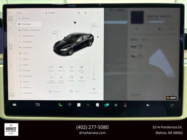 used 2025 Tesla Model S car, priced at $71,900