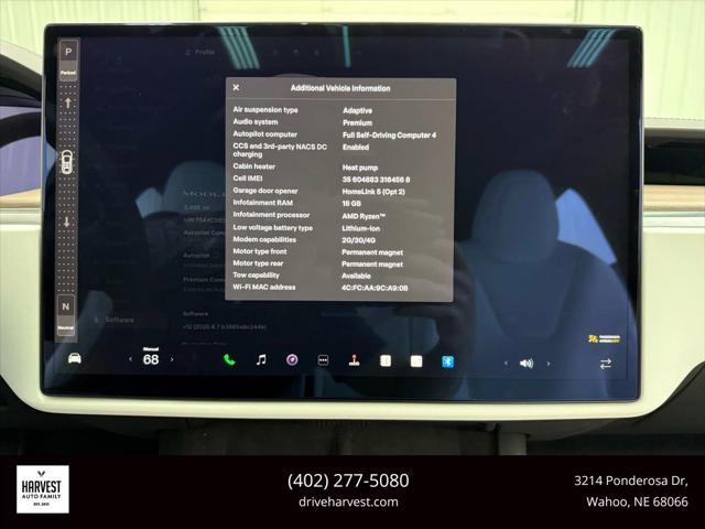 used 2024 Tesla Model X car, priced at $54,900
