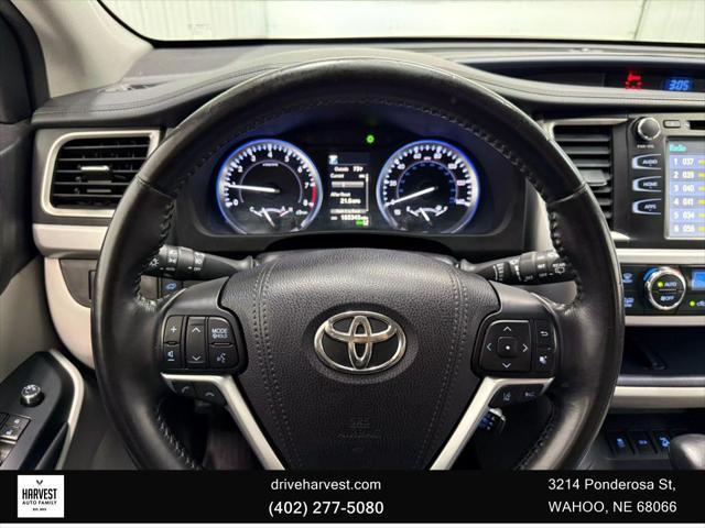 used 2017 Toyota Highlander car, priced at $16,900