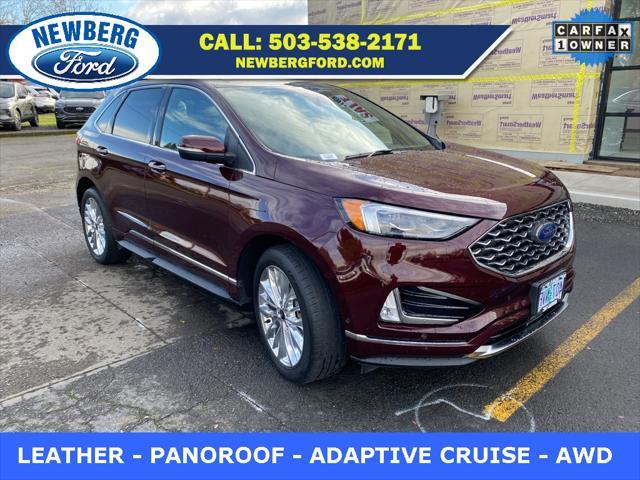 used 2021 Ford Edge car, priced at $30,988