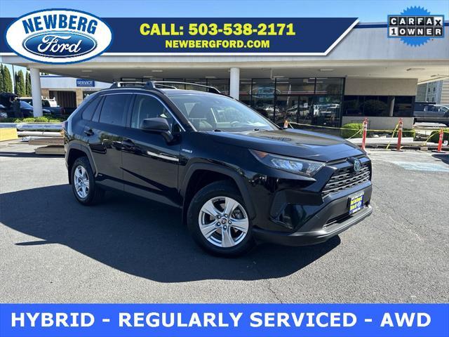 used 2021 Toyota RAV4 Hybrid car, priced at $27,988