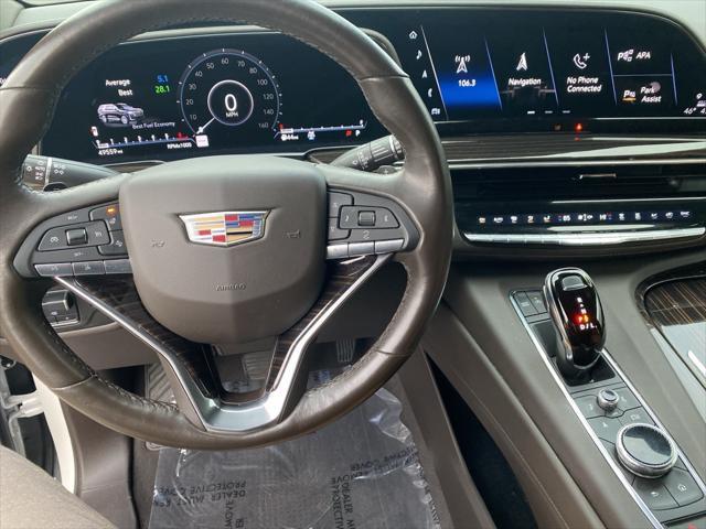 used 2021 Cadillac Escalade car, priced at $73,998