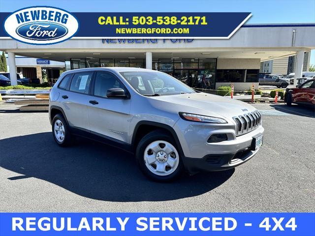 used 2014 Jeep Cherokee car, priced at $11,855