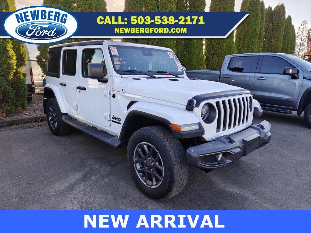 used 2021 Jeep Wrangler Unlimited car, priced at $31,988