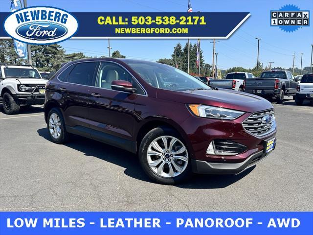 used 2021 Ford Edge car, priced at $28,337