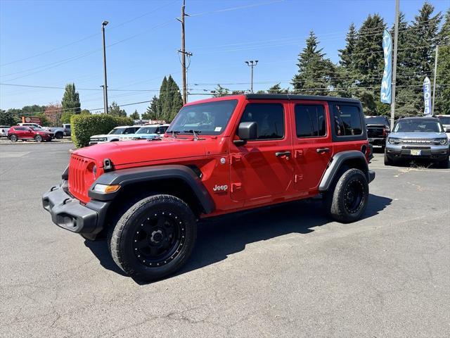 used 2019 Jeep Wrangler Unlimited car, priced at $22,988