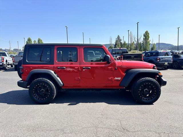 used 2019 Jeep Wrangler Unlimited car, priced at $22,988