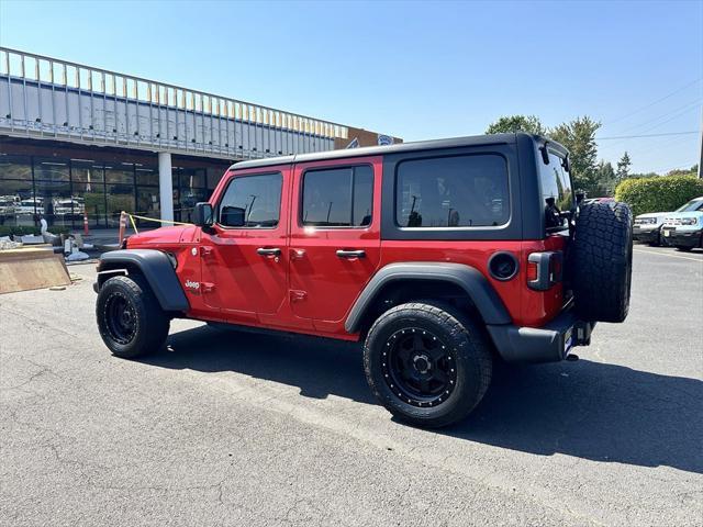 used 2019 Jeep Wrangler Unlimited car, priced at $22,988