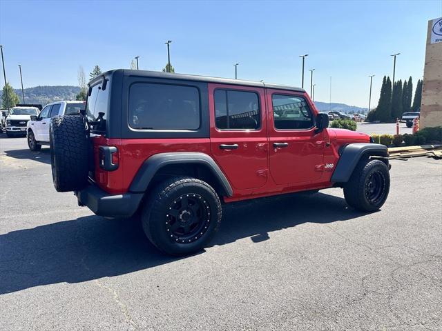 used 2019 Jeep Wrangler Unlimited car, priced at $22,988