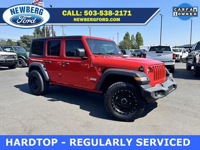 used 2019 Jeep Wrangler Unlimited car, priced at $22,988