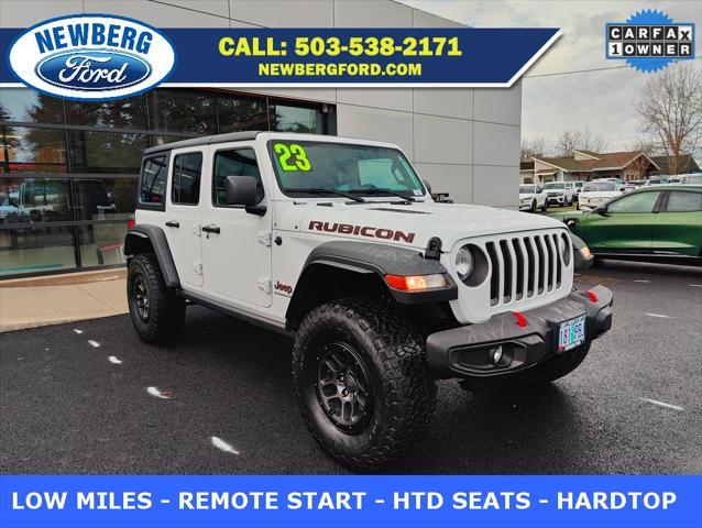 used 2023 Jeep Wrangler car, priced at $44,498