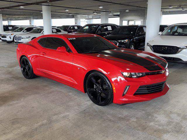 used 2018 Chevrolet Camaro car, priced at $17,277