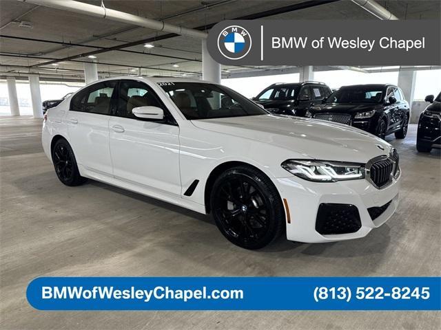 used 2021 BMW 530e car, priced at $36,000