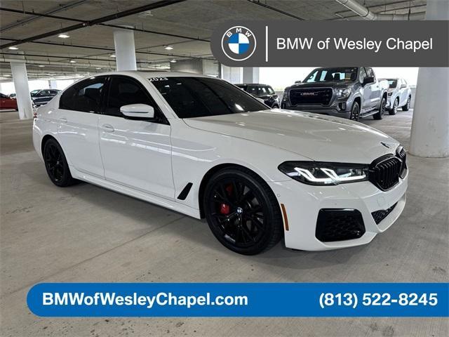 used 2023 BMW M550 car, priced at $73,600