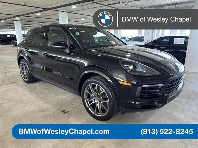 used 2023 Porsche Cayenne car, priced at $74,478