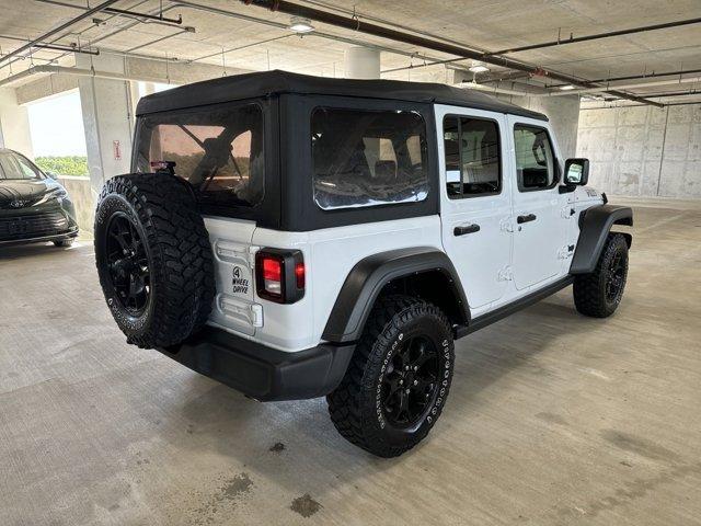 used 2021 Jeep Wrangler Unlimited car, priced at $32,300