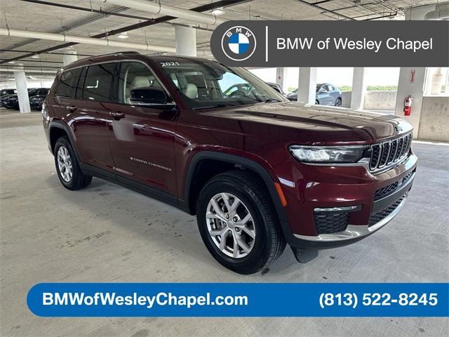used 2021 Jeep Grand Cherokee L car, priced at $33,900